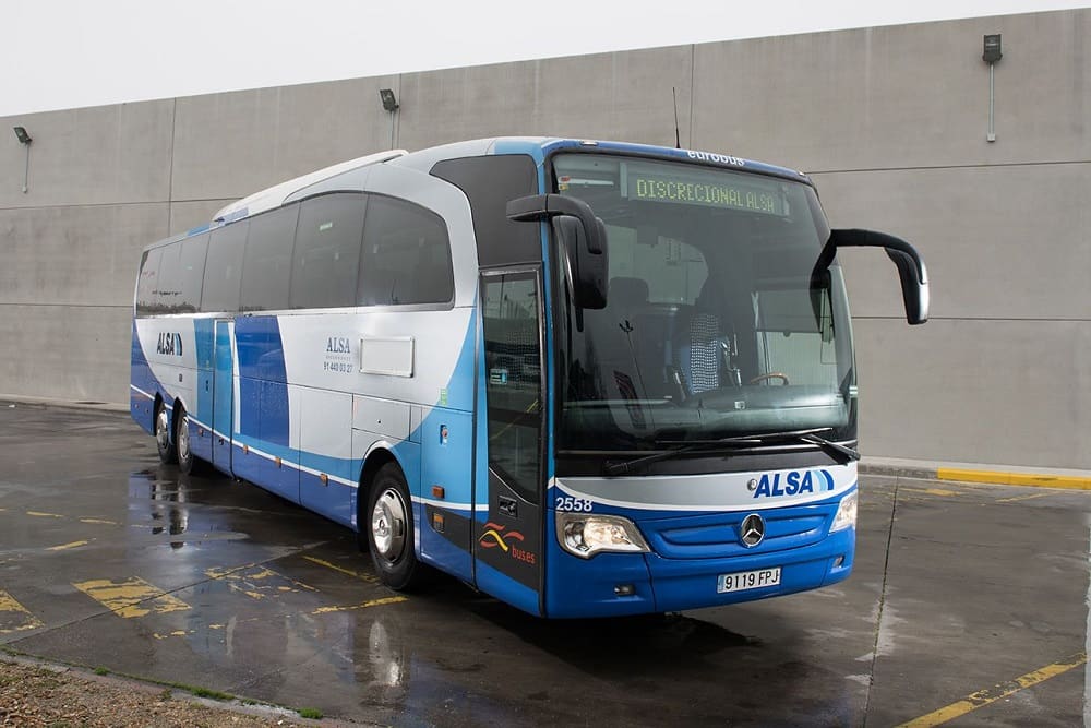 ALSA, one of the best public transport companies in Spain.