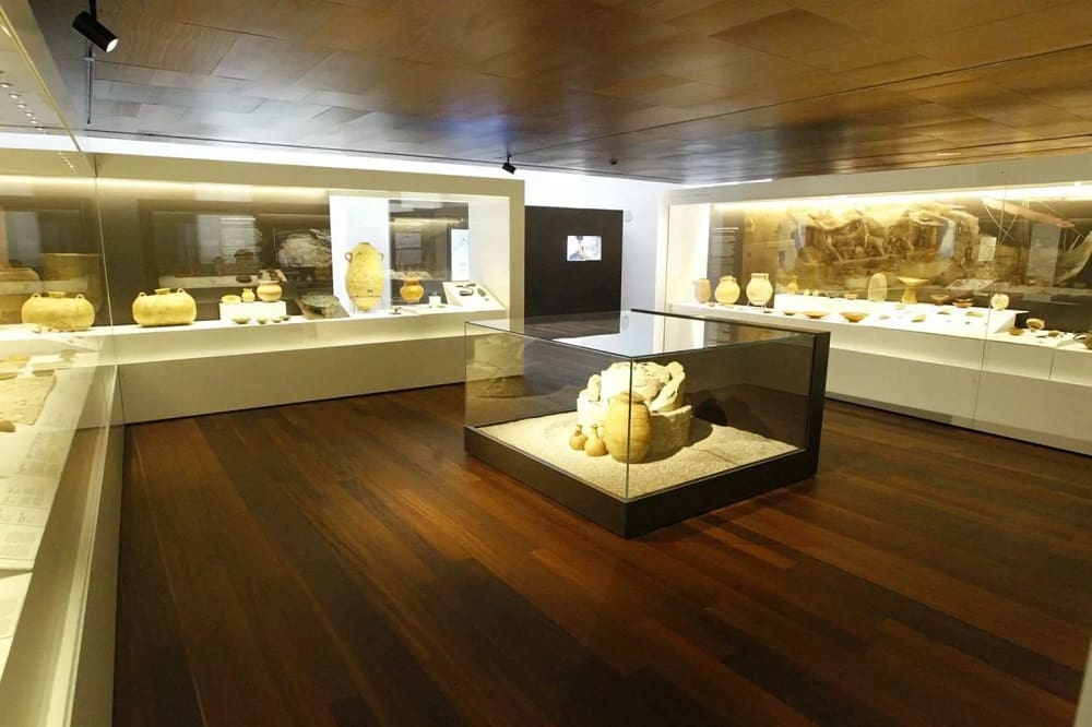 The Archaeological Museum in the Museum of Malaga.