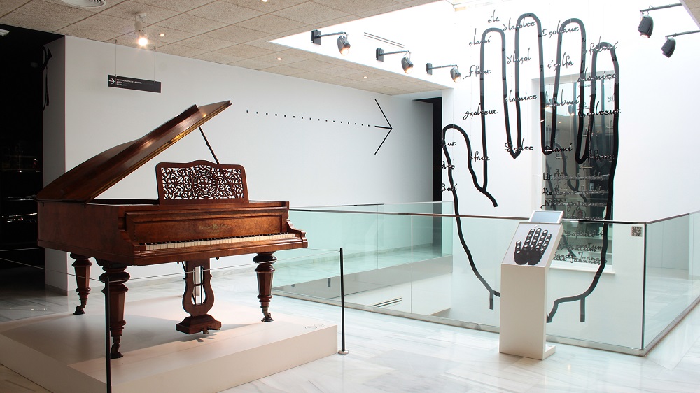 Inside the wonderful Museo Interactivo de la Musica Malaga (MIMMA).