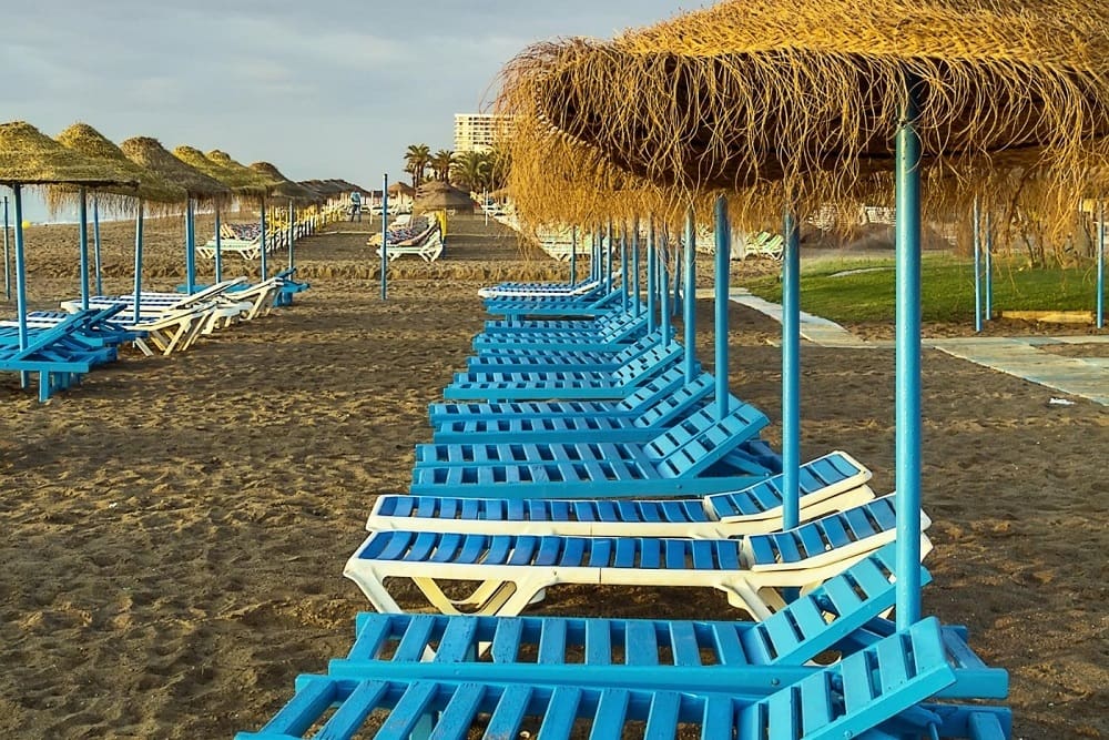 Playa El Bajondillo, a wonderful day on the beach.