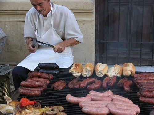 cooking-choripan